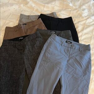 Express Women's Boot Cut Pants - Black, Gray, Brown, Tan